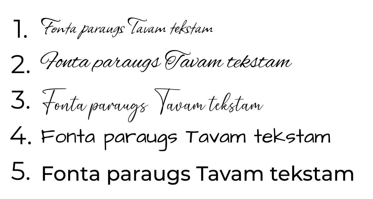 Fontu saraksts