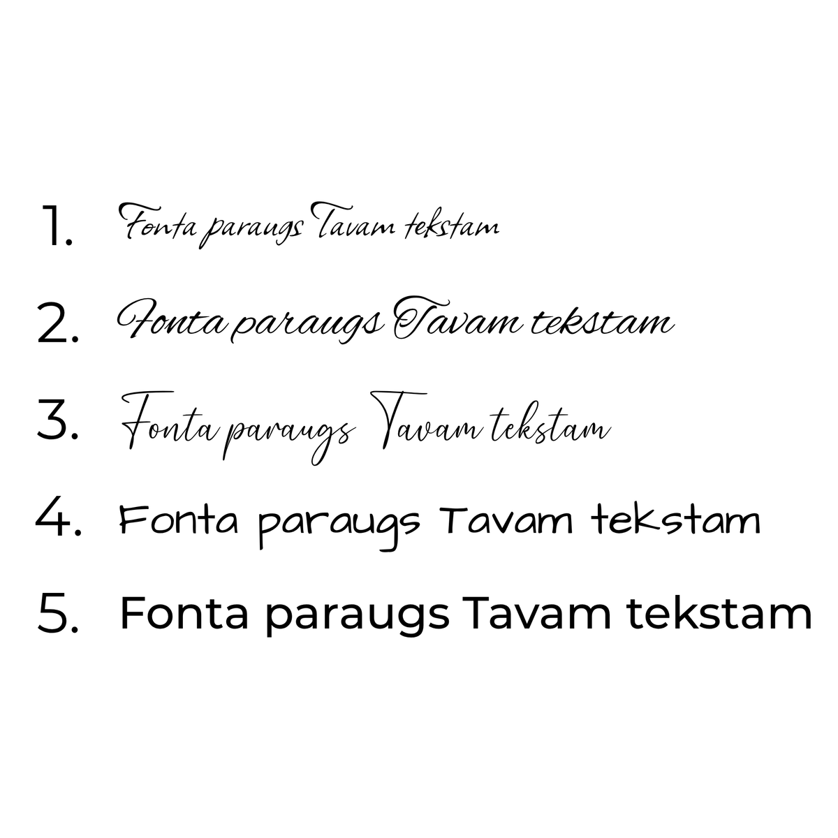 Fontu saraksts