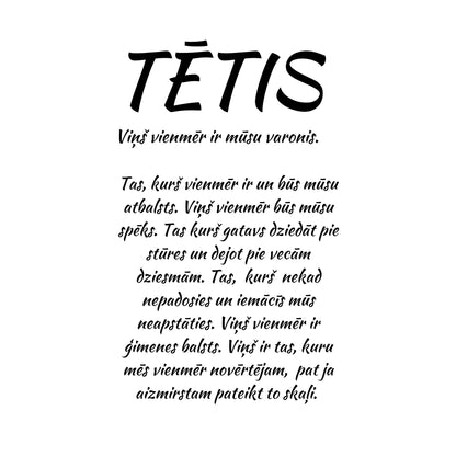 Apraksts par "Tēti"